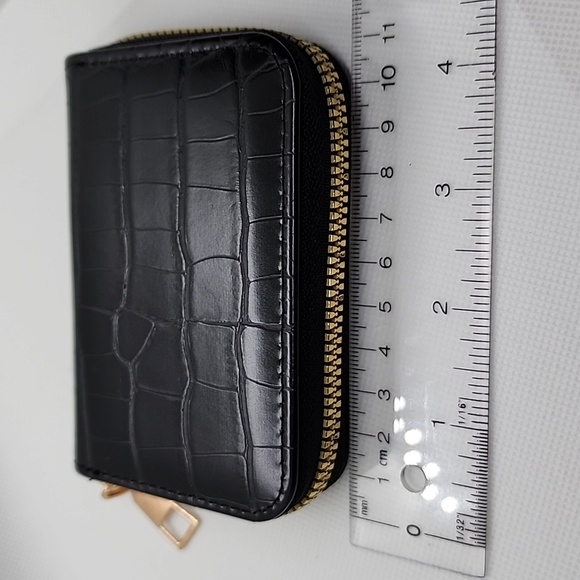 Small Zip Around Card Case - Picture 6 of 10